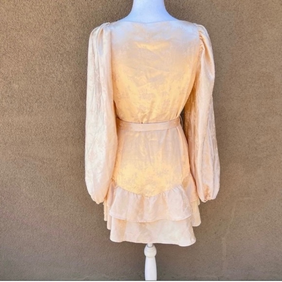 Majorelle Etta Mini Dress in Champagne Size M - Picture 9 of 9